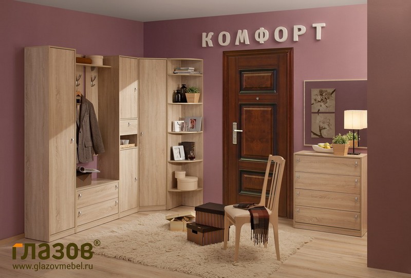 Прихожая Комфорт дуб сонома