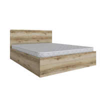 Мадрид Кровать 1.6 МД-1 с настил ДСП Дуб делано